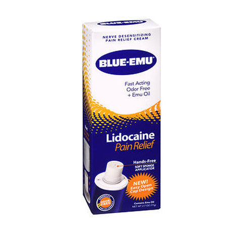 Blue-Emu, Numbing Pain Relief Cream With Lidocaine, 2.7 Oz Blue-Emu