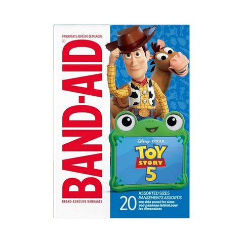 Band-Aid, Adhesive Bandages Assorted Sizes Toy Story, 20 Each Band-Aid