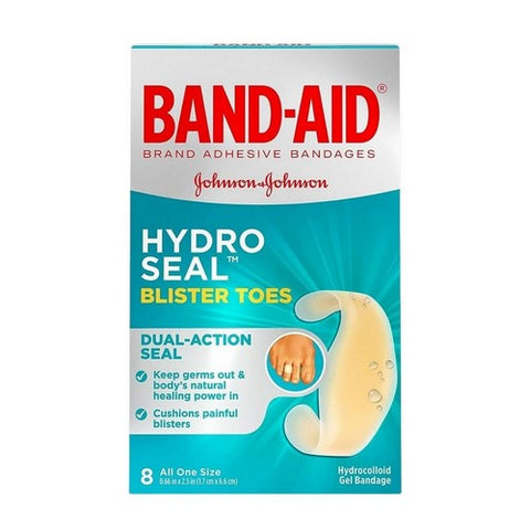 Band-Aid, Hydro Seal Blister Toes Hydrocolloid Gel Bandages, 8 Each Band-Aid