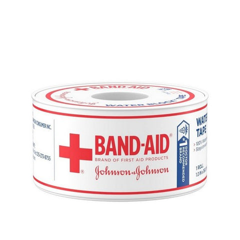 Band-Aid, Water Block Tape 1 Inch X 10 Yards, 1 Roll Band-Aid
