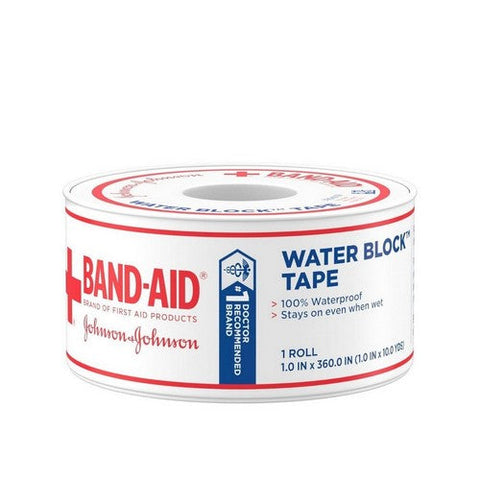 Band-Aid, Water Block Tape 1 Inch X 10 Yards, 1 Roll Band-Aid