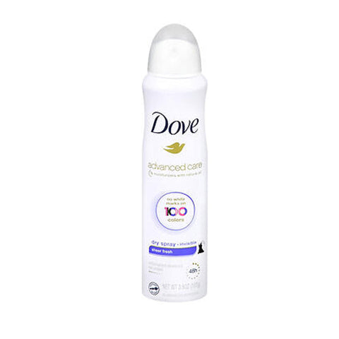 Dove, Advanced Care Antiperspirant Deodorant Dry Spray Invisible Sheer Fresh, 3.8 Oz Dove