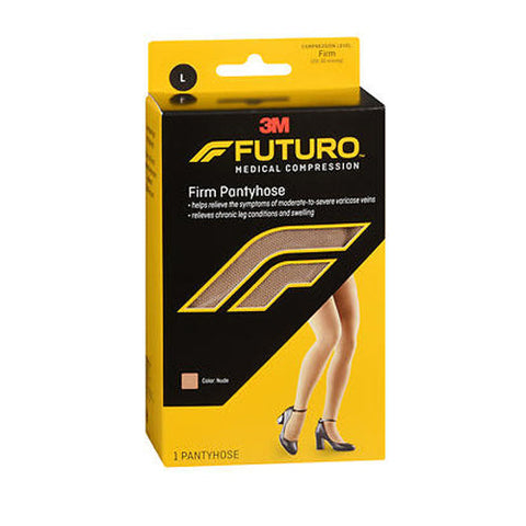 3M, Futuro Medical Compression Firm Pantyhose Nude Large, 1 Each Futuro