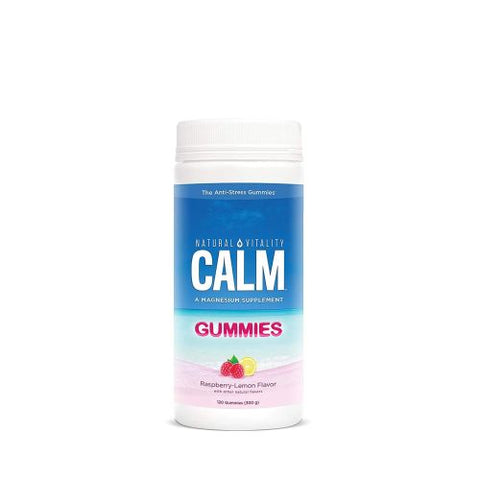 Natural Vitality, CALM Raspberry Lemon, 120 Count Natural Vitality
