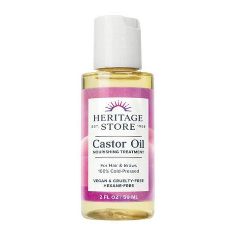 Heritage Store, Castor Oil, 2 Oz Heritage Store