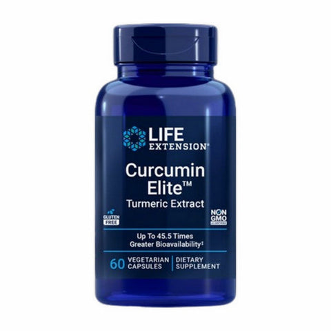 Life Extension, Curcumin Elite Turmeric Extract, 60 Veg Caps Life Extension