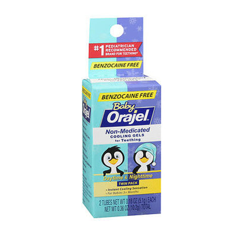 Baby Orajel, Non-Medicated Cooling Gel Day & Night, 0.36 Oz Baby Orajel
