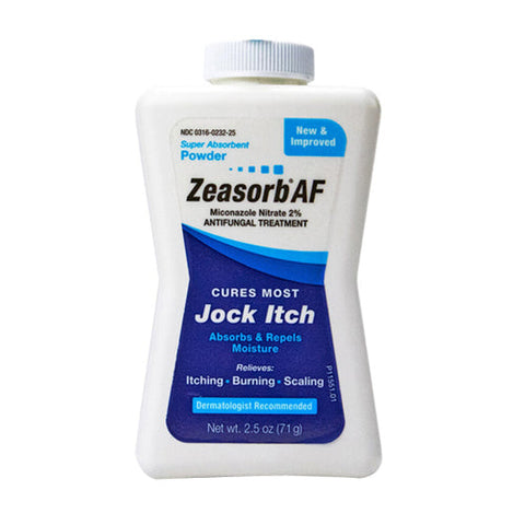 Zeasorb-Af, Zeasorb AF Antifungal Treatment Super Absorbent Powder, 2.5 Oz Zeasorb-Af