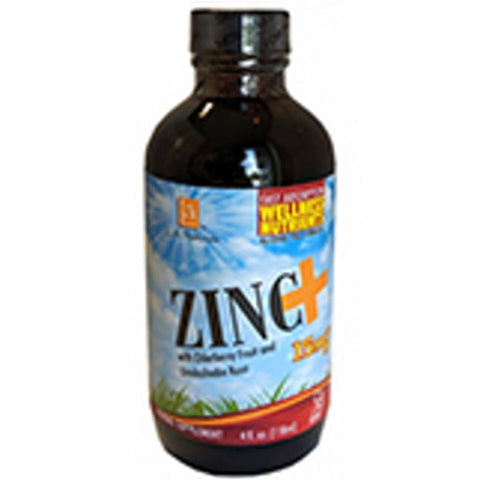 L. A .Naturals, Zinc+ Elderberry & Unckloabo, 4 Oz L. A .Naturals