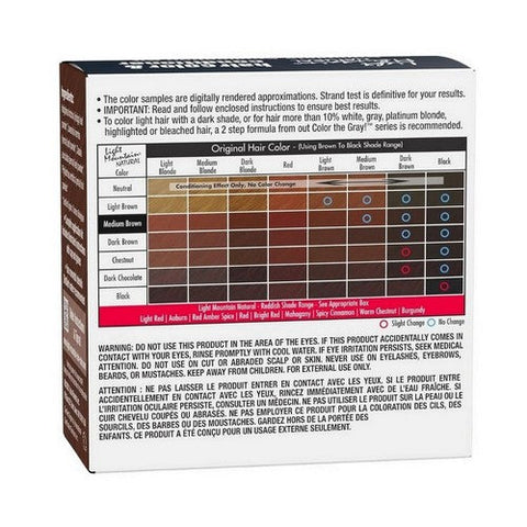 Light Mountain, Natural Hair Color And Conditioner Medium Brown, 4 Oz Light Mountain