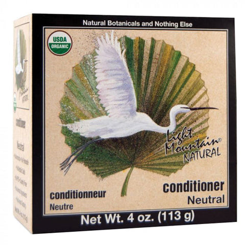 Light Mountain, Natural Hair Color and Conditioner, Neutral 4 Oz