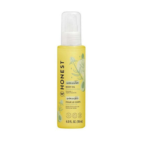 The Honest Company, Baby Body Oil Fragrance Free, 4 Oz The Honest Company