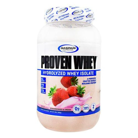 Gaspari Nutrition, 100% Whey Isolate, Strawberries & Cream 2 lbs Gaspari Nutrition
