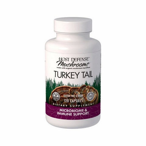 Host Defense, Turkey Tail Capsules, 120 Cap Host Defense