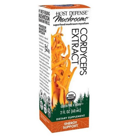 Host Defense, Cordyceps Extract, 2 Fl Oz Host Defense