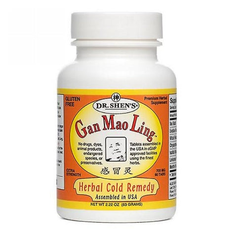 Dr. Shen's, Gan Mao Ling, 700 Mg, 90 Tabs Dr. Shen's