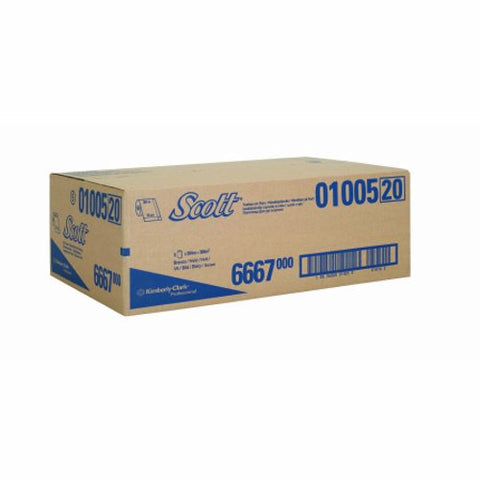 Kimberly Clark, Paper Towel Scott  Hardwound Roll 8 Inch X 1000 Foot, Count of 12 Kimberly Clark