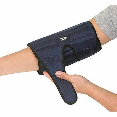 Brownmed, Elbow Support IMAK RSI One Size Fits Most Dual Hook and Loop Strap Closures Left or Right Elbow Blue, 1 Count Brownmed