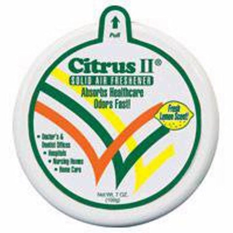 Citrus Li, Air Freshener Citrus II  Oil Based Solid 8 oz. NonSterile Box Fresh Lemon Scent, 8 Oz Citrus Li