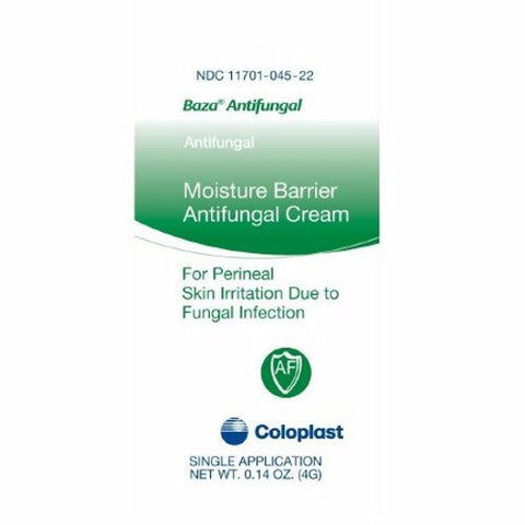Coloplast, Antifungal Baza  2% Strength Cream 4 Gram Individual Packet, Count of 300 Coloplast