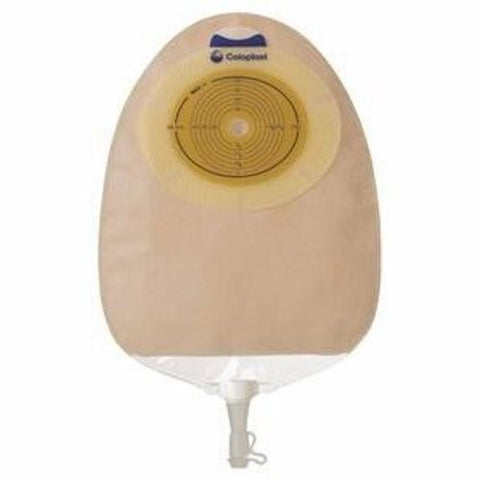 Coloplast, Urostomy Pouch SenSura  One-Piece System 10-3/8 Inch Length, Maxi 7/8 Inch Stoma Drainable Flat, Pre, Box Of 10 Coloplast