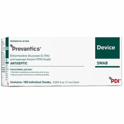 Professional Disposables, Device Swab Prevantics, Count of 1000 Professional Disposables