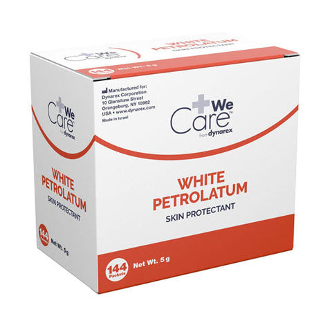 Dynarex, WeCare Petroleum Jelly NonSterile, 144 Count (Case of 6) Dynarex