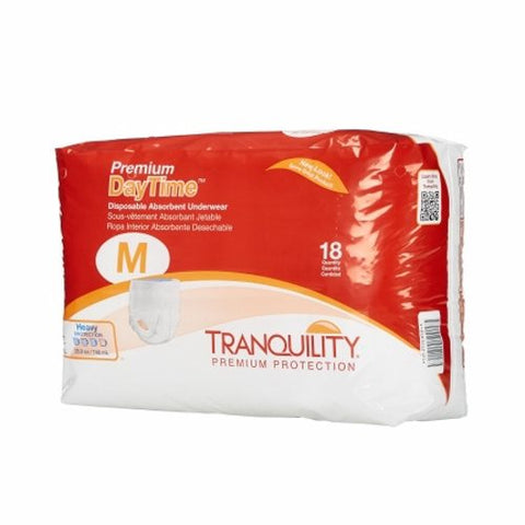 Tranquility, Premium DayTime Underwear Adult Medium Unisex, Count of 18 Tranquility