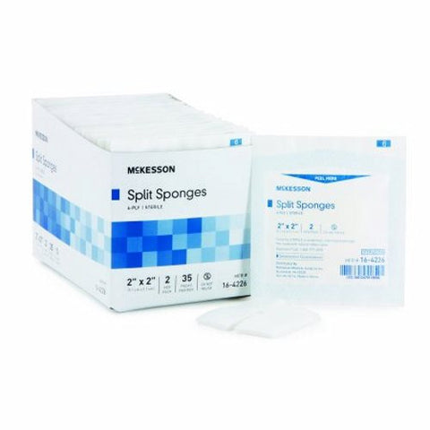 McKesson, I.V. / Drain Split Dressing, Box Of 35 McKesson