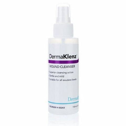 DermaRite, Wound Cleanser DermaKlenz Pump Bottle NonSterile, 4 Oz DermaRite