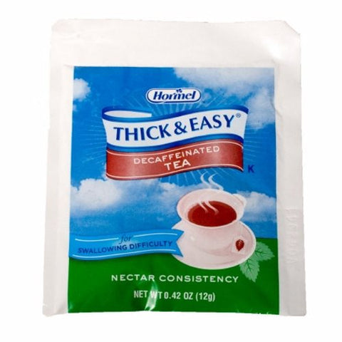 Hormel, Thickened Beverage Thick & Easy  Tea 12 Gram Container Individual Packet Tea Flavor Ready to Mix Nec, Count of 72 Hormel