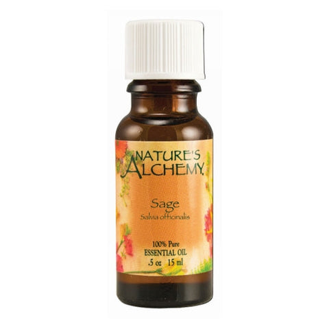 Natures Alchemy, Pure Essential Oil Sage, 0.5 Oz Natures Alchemy