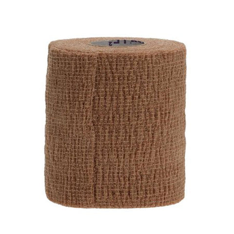 Andover Coated Products, Cohesive Bandage CoFlex Ã‚Â·LF2 3 Inch X 5 Yard Standard Compression Self-adherent Closure Tan NonSteri, Count of 24 Andover Coated Products