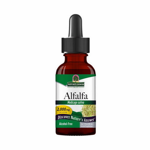 Nature's Answer, Alfalfa, ORGANIC ALCOHOL FREE, 1 OZ