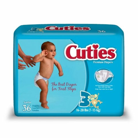First Quality, Unisex Baby Diaper Size 3 Disposable Heavy Absorbency CR3001, 1 Pack First Quality