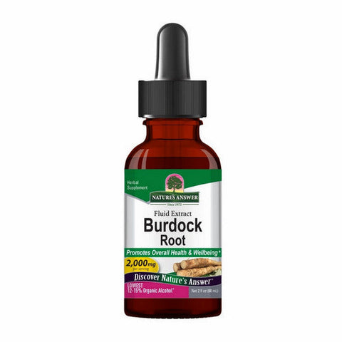 Nature's Answer, Burdock Root Low Alcohol, 2000 Mg, 2 Oz Nature's Answer