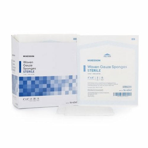 McKesson, Gauze Sponge, Box Of 25 McKesson