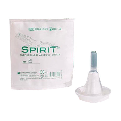 Bard, Male External Catheter Spirit1 Self-Adhesive Seal Hydrocolloid Silicone Large, Box Of 30 Bard