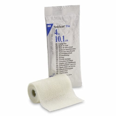 3M, Cast Tape 3M Scotchcast Plus 4 Inch X 4 Yard Fiberglass White, 1 Roll 3M