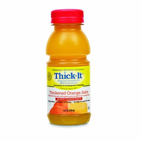 Kent Precision Foods, Thickened Beverage Bottle Orange Flavor B478-L9044, Count of 24 Kent Precision Foods