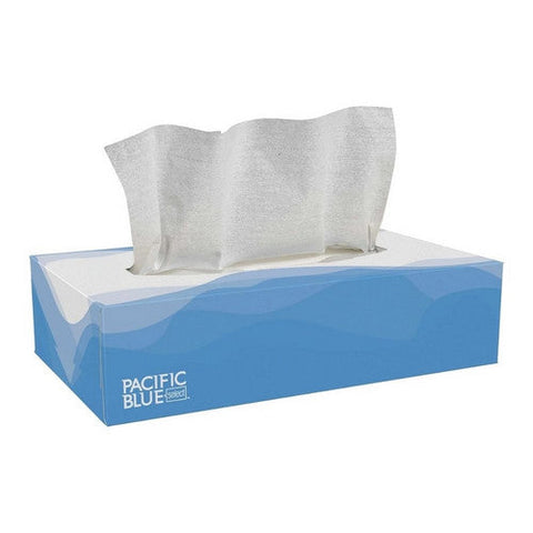 Georgia Pacific, Facial Tissue Preference  White 7-3/5 X 9 Inch, Box Of 100 Georgia Pacific