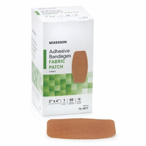 McKesson, Adhesive Strip  2 X 4 Inch Tan Sterile, Box Of 1 McKesson