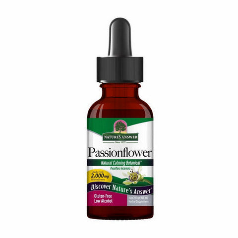 Nature's Answer, Passionflower Low Alcohol, 2000 Mg, 2 Oz Nature's Answer