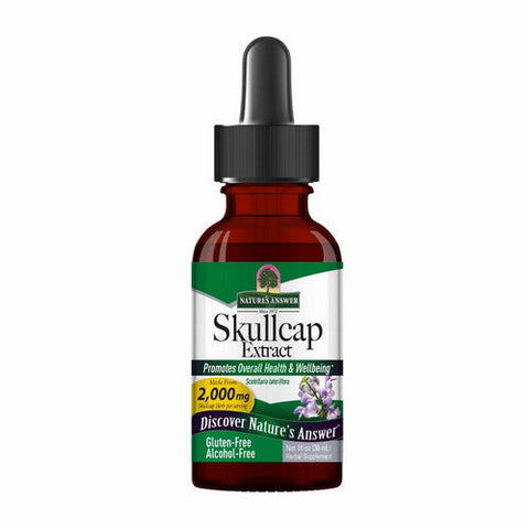 Nature's Answer, Skullcap Herb, Alcohol Free Extract 1 FL Oz