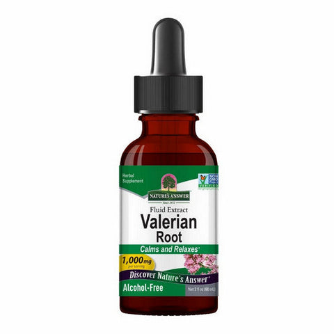Nature's Answer, Valerian Root, ALCOHOL FREE, 2 OZ