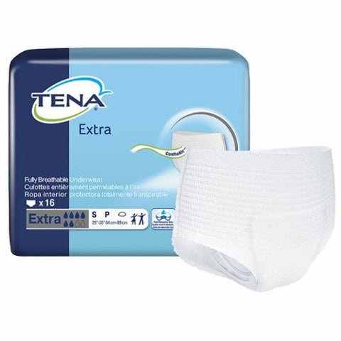 Tena, Unisex Adult Absorbent Underwear Pull On Small Disposable 72116, Count of 16 Tena