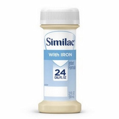 Abbott Nutrition, Infant Formula With Iron 24 Unflavored Bottle Liquid Iron, Count of 48 Abbott Nutrition