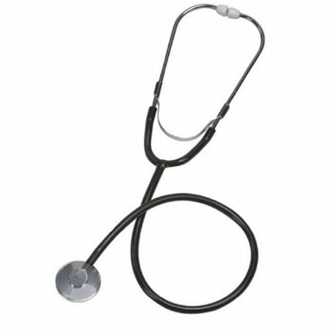 Mabis Healthcare, Classic Stethoscope Mabis  Black 1-Tube 22 Inch Tube Single Head Chestpiece, Count of 1 Mabis Healthcare