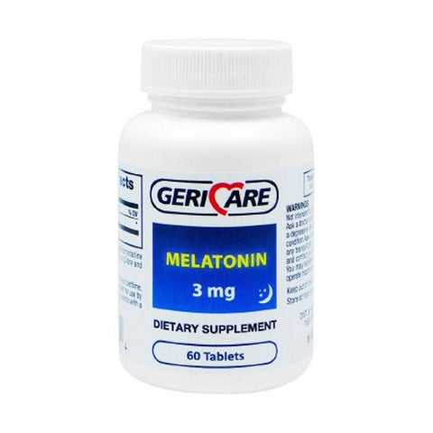 Natural Sleep Aid Geri-Care  60 per Bottle Tablet 3 mg Strength Count of 1 by McKesson