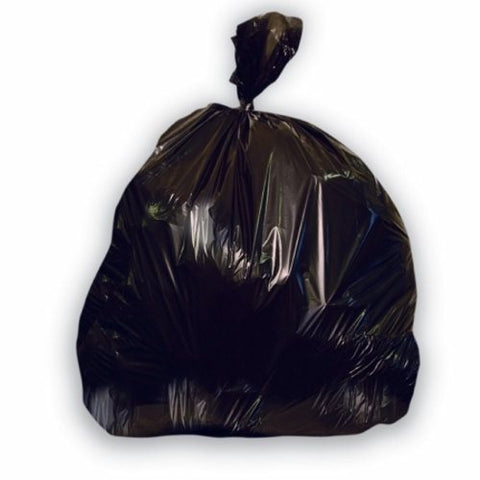 Heritage, Trash Bag Black Reprocessed Resin 38 X 58 Inch Star Seal Bottom Flat, Count of 100 Heritage